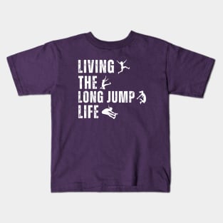 Long Jump Kids T-Shirt